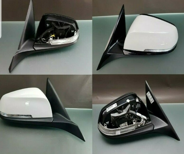 Gương Chiếu Hậu Phải Đầy Đủ Mặt - Hàng Cũ Bmw Seri 3 OEM 51167345706-OE