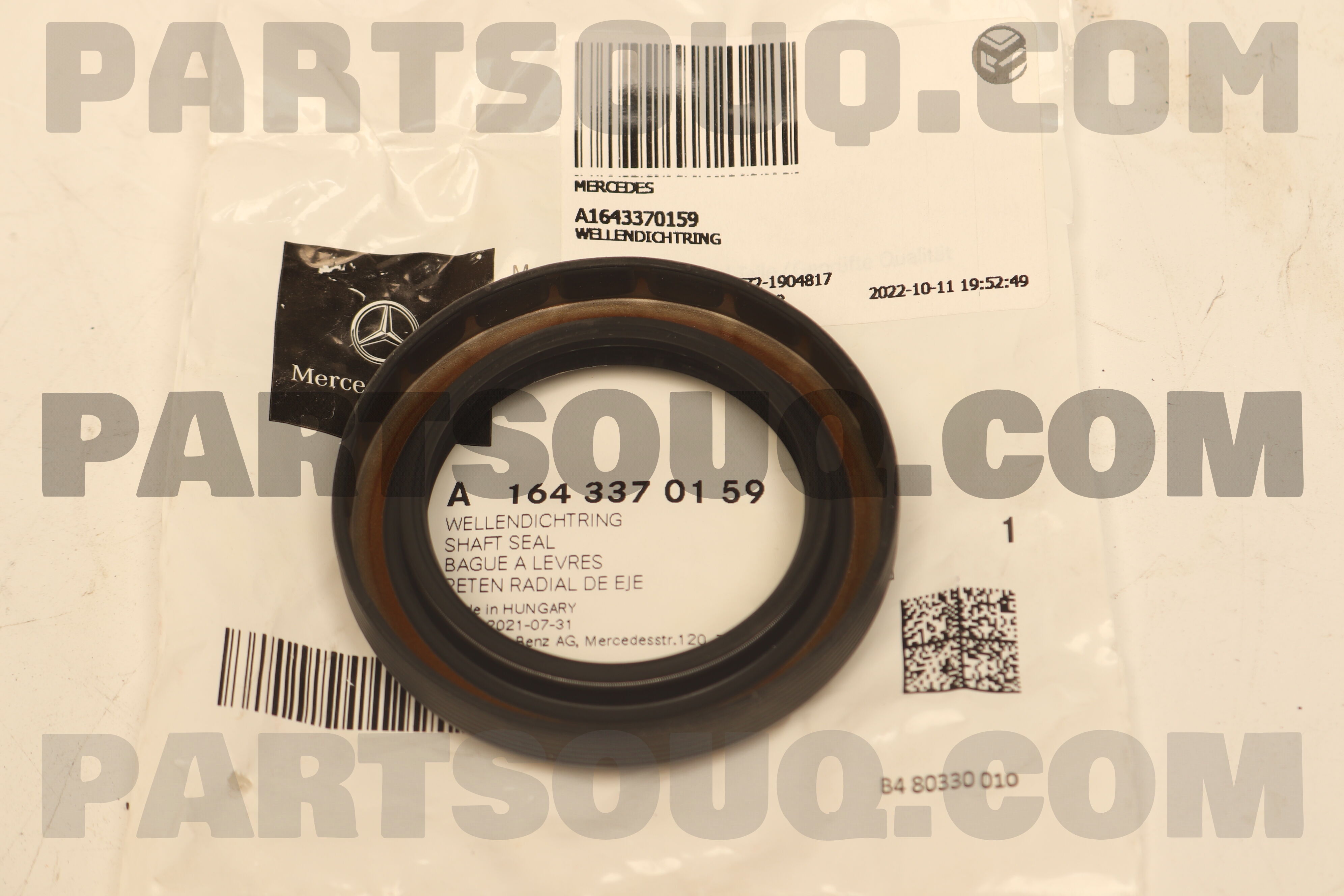 Phớt Láp Mercedes-Benz GL Mã phụ tùng A1643370159