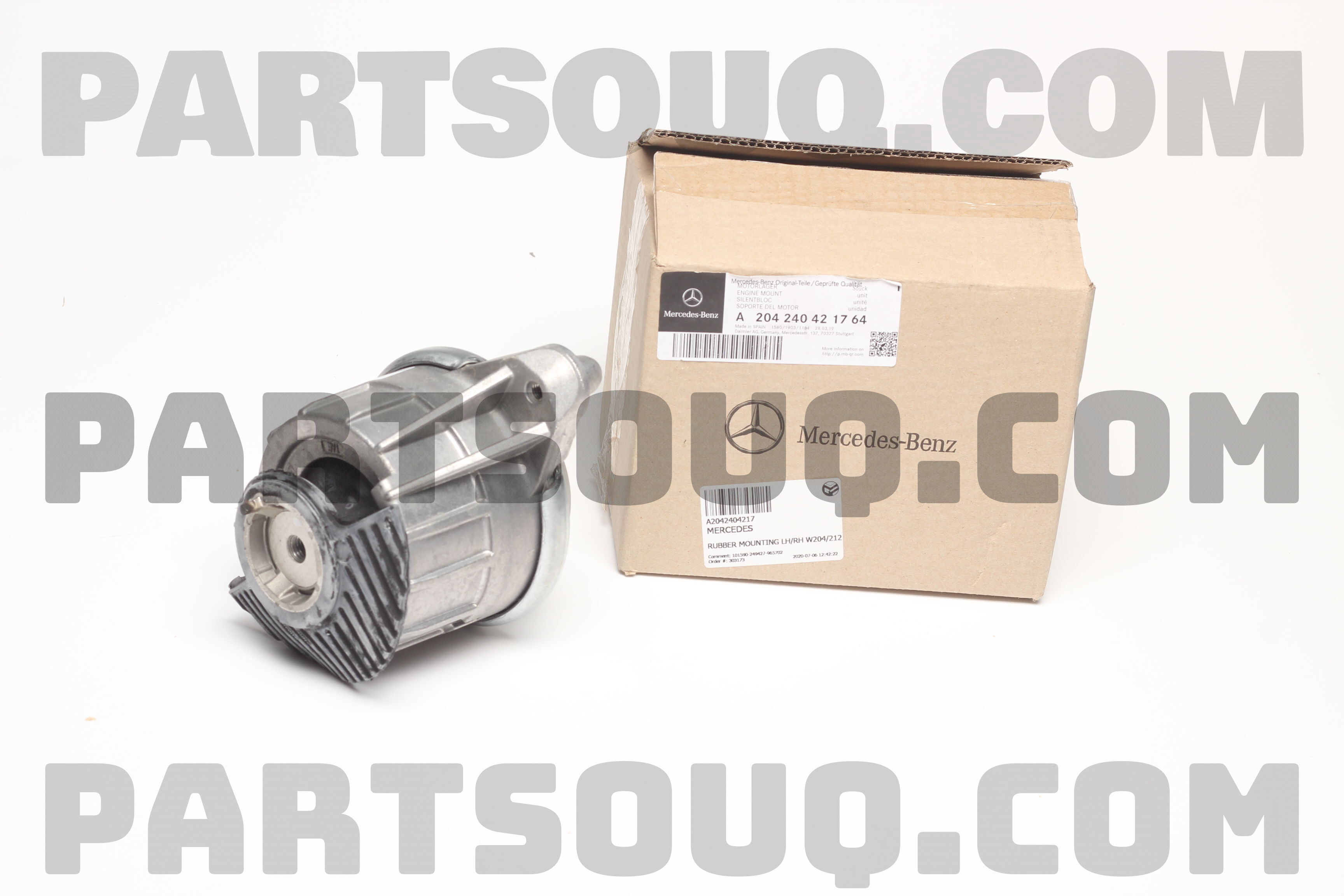Cao Su Chân Máy Mercedes-Benz C Mã phụ tùng A2042404217