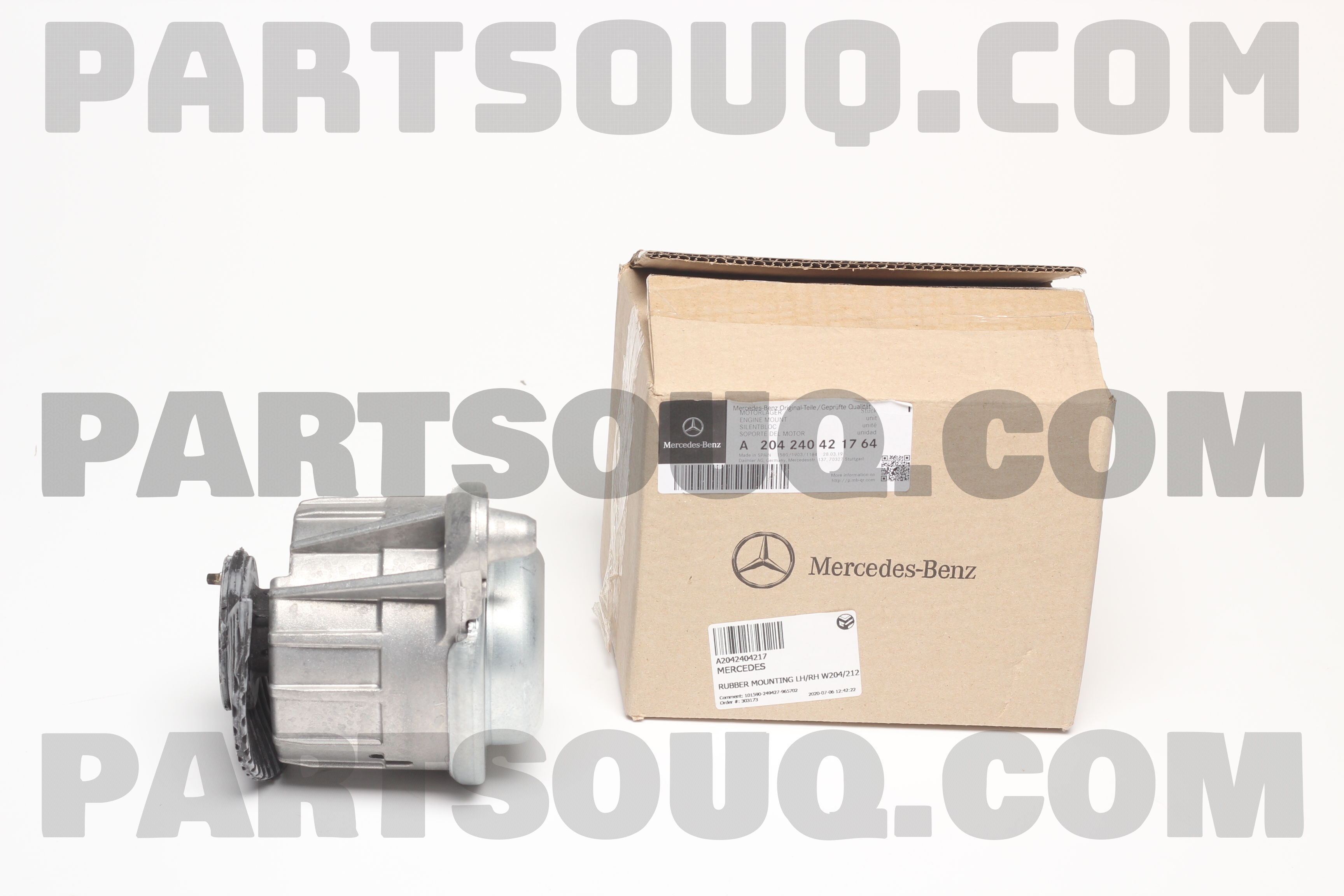 Cao Su Chân Máy Mercedes-Benz C Mã phụ tùng A2042404217