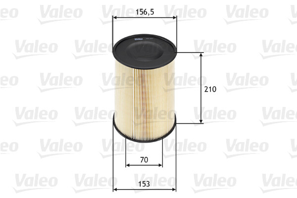 Lọc Gió Động Cơ Ford Focus OEM 585653