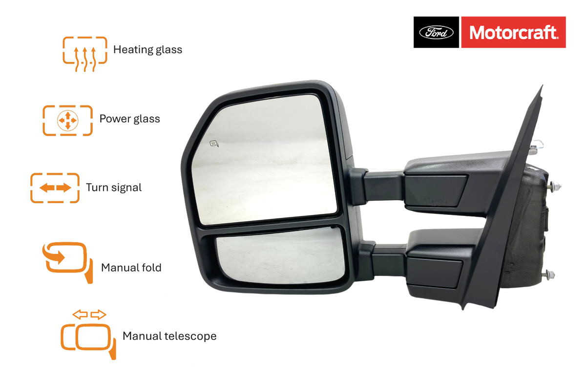 Gương Chiếu Hậu Trái - 5 Giắc Điện Ford Fiesta Mã phụ tùng D6BB17683BB5YYW
