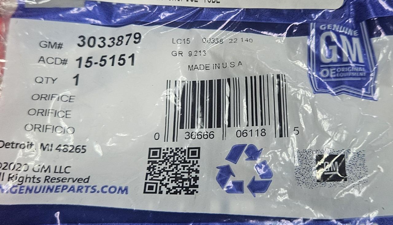 Van Tiết Lưu Ford Focus Mã phụ tùng 3033879