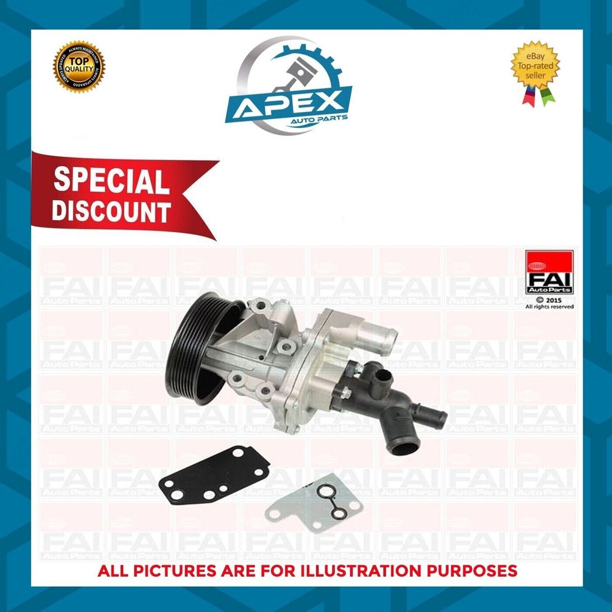 Bơm Nước Động Cơ Ford Transit Mã phụ tùng YC1Q8K500AF