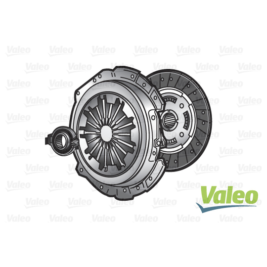 Bộ Bàn Ép - Lá Côn Kép 2010 Đường Kính 25Cm Ford Transit Mã phụ tùng 1250331
