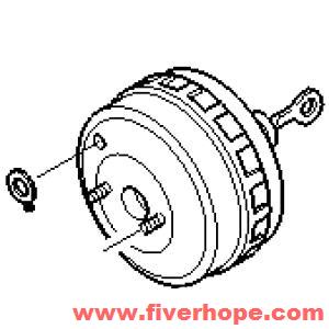 Bầu Trợ Lực Phanh 2.3 Ford Escape Mã phụ tùng EV0243800