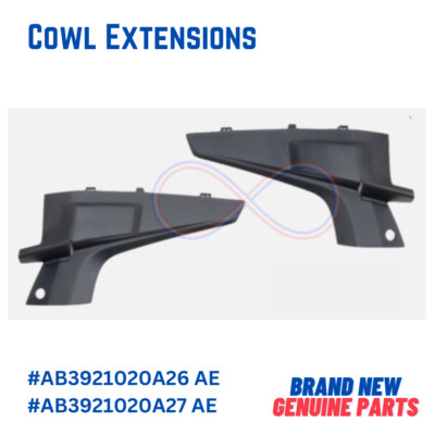 Ốp Tam Giác Chân Kính Chắn Gió Phải Ford Ranger Mã phụ tùng AB3921020A26