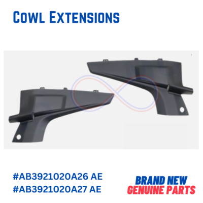 Ốp Tam Giác Chân Kính Chắn Trái Ford Ranger Mã phụ tùng AB3921020A27