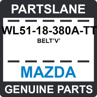 Dây Curoa Máy Phát Ford Ranger Mã phụ tùng wl5118380att