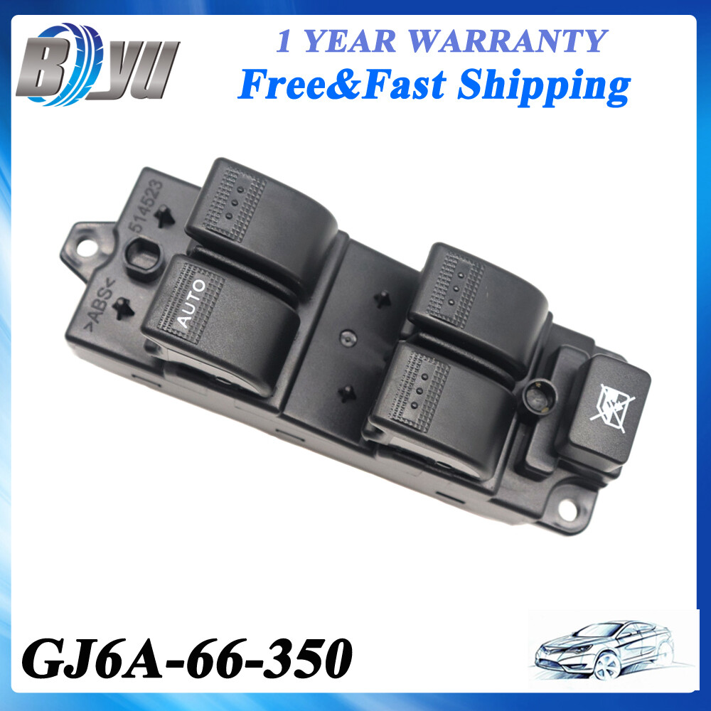 Công Tắc Lên Xuống Kính Tổng Ford Laser OEM bj2g66350-OE