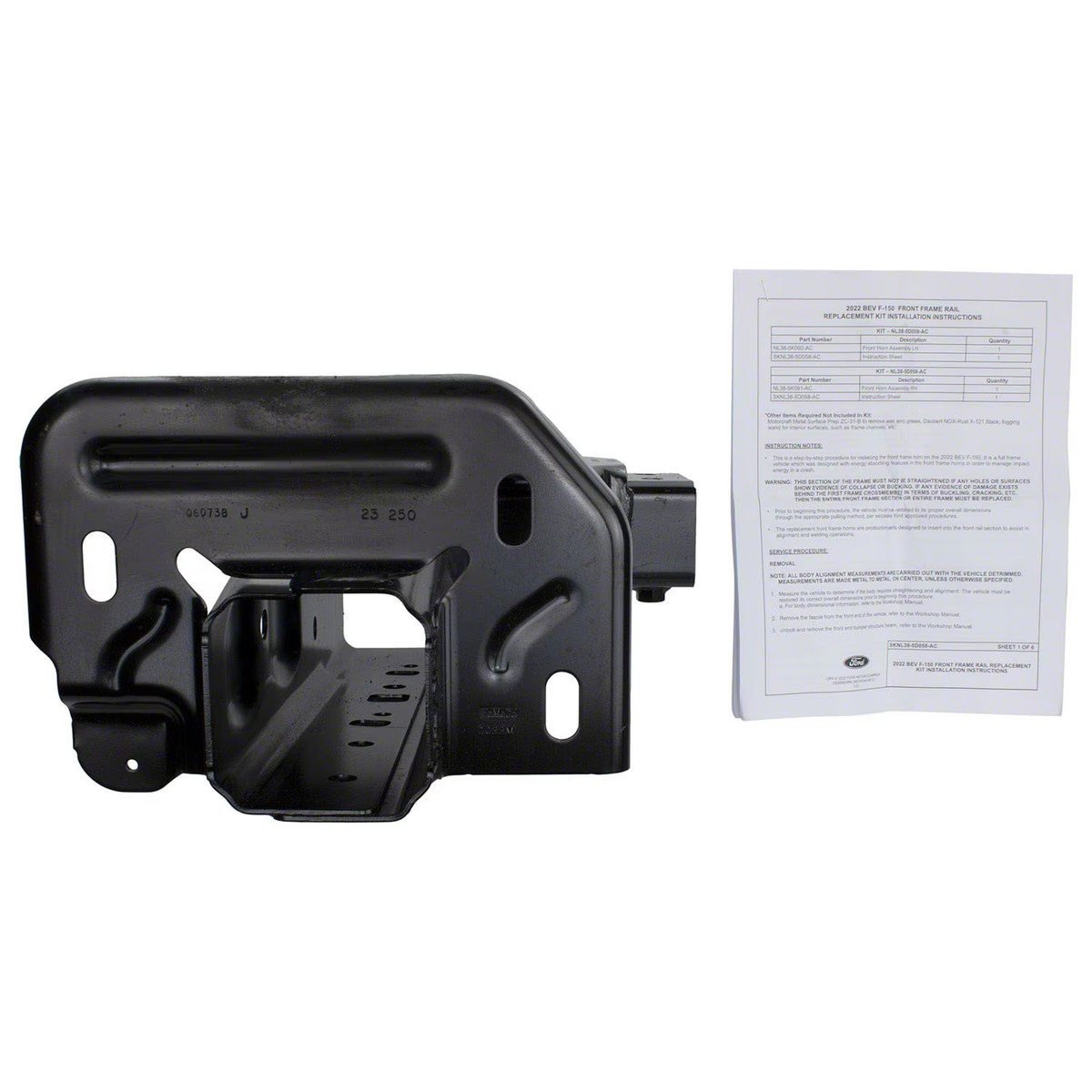 Cản Trước Miếng Trên Ford Everest OEM FDB035NA