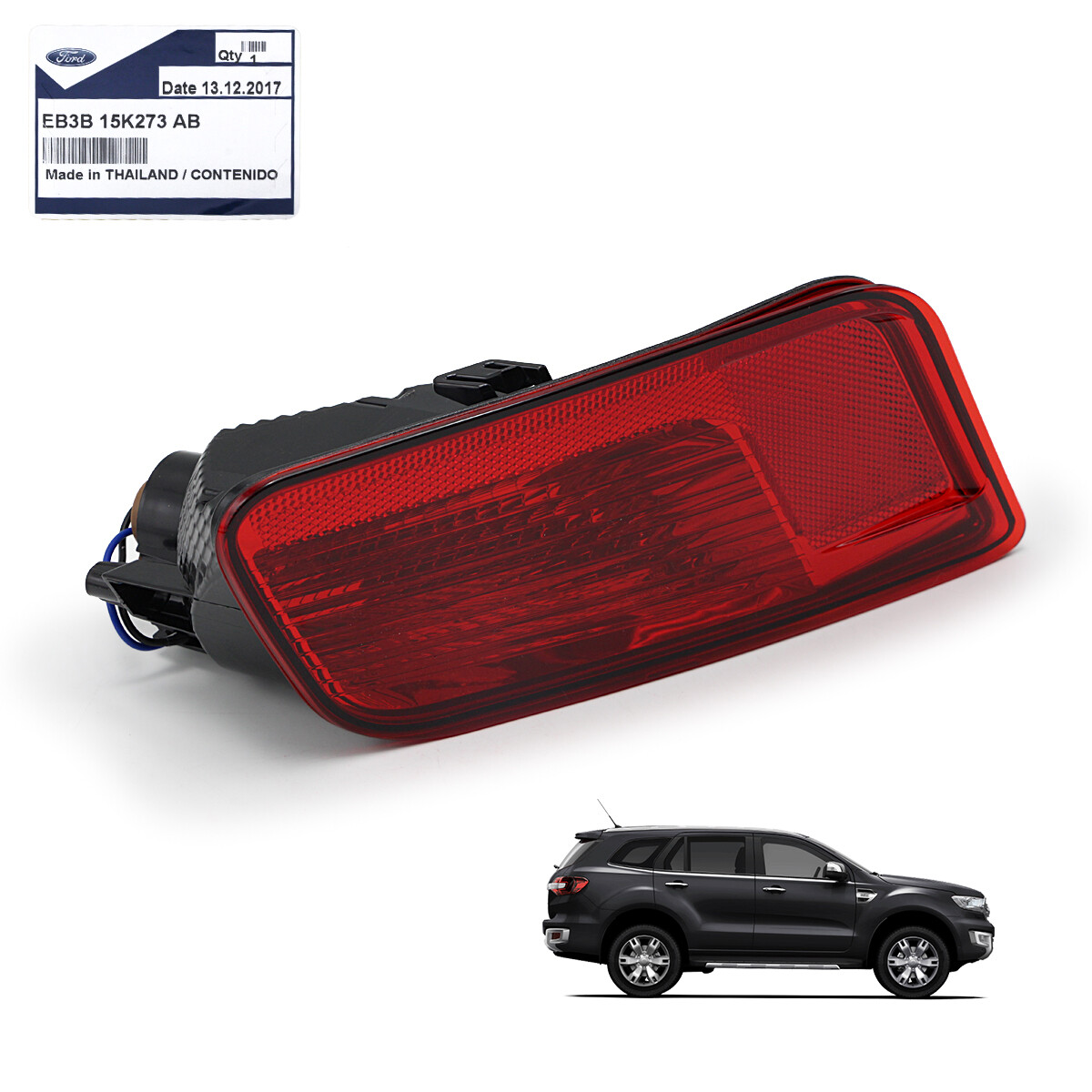Đèn Cản Sau Trái Ford Everest Mã phụ tùng EB3B15k273ab