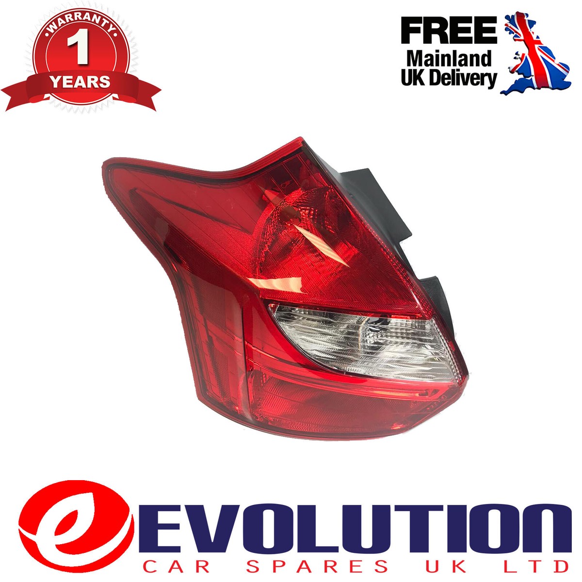 Đèn Hậu Phải (Bản Hatback) Có Led Ford Focus Mã phụ tùng bm5113405bl