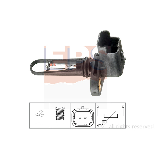 Cảm Biến Đo Gió Két Turbo Ford Ranger Mã phụ tùng 3M5A12A697AC