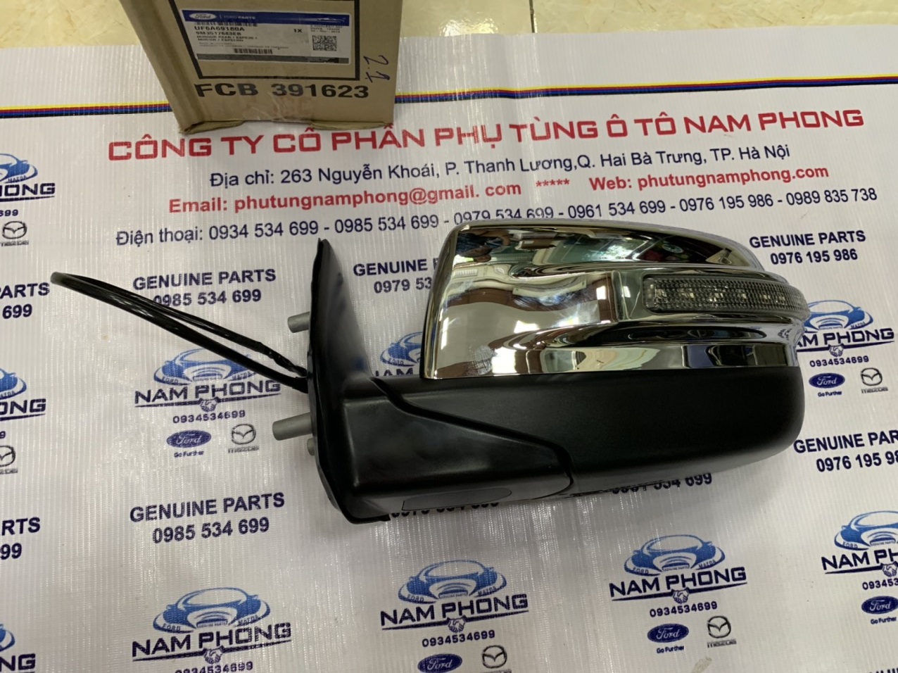 Gương Chiếu Hậu Trái Ford Everest Mã phụ tùng uf6a69180a