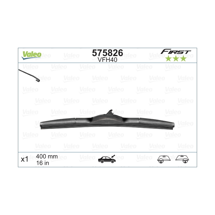 Lưỡi Gạt Mưa Trước 60Cm Ford Ranger Mã phụ tùng ab3917528cc