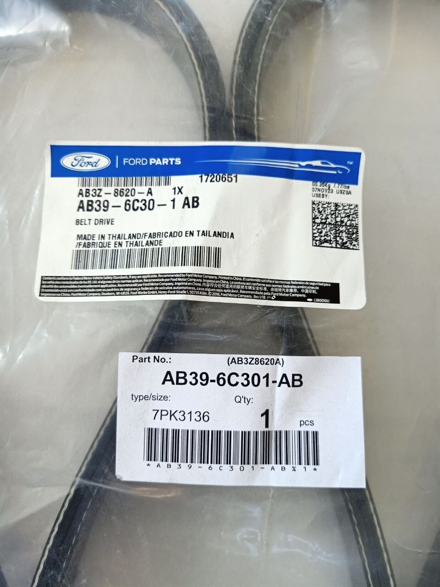 Dây Curoa Tổng 2.2 - 7Pk3136 Ford Ranger Mã phụ tùng ab3z8620a