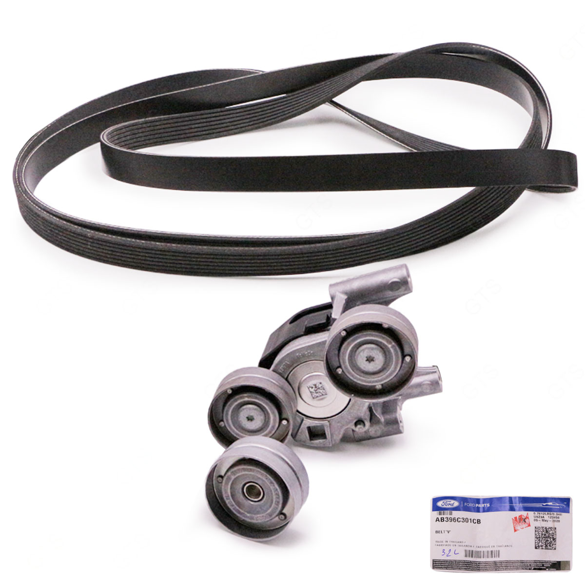 Dây Curoa Tổng 3.2 - 7Pk3103 Ford Ranger Mã phụ tùng ab396c301cb