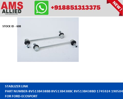 Rotuyn Cân Bằng Trước Ford Ecosport Mã phụ tùng 8v513b438bd