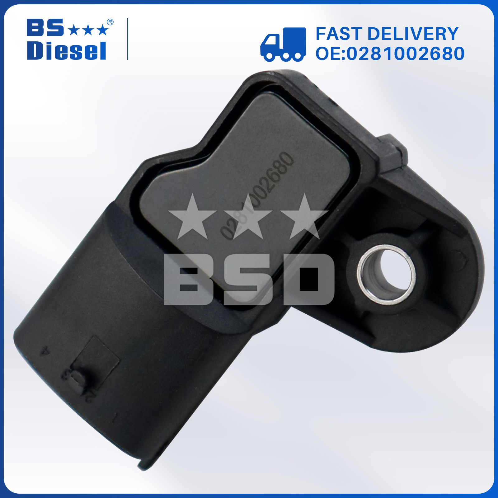 Cảm Biến Áp Suất Khí Nạp Ford Ranger OEM 0281002680