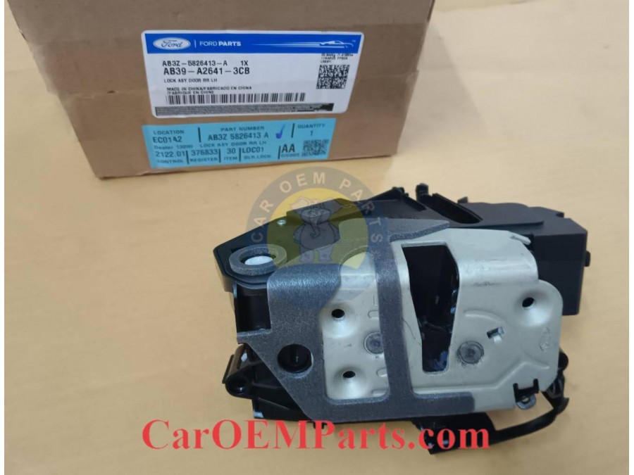 Ổ Khóa Ngậm Cánh Cửa Trước Trái 4 Giắc Điện Ford Fiesta Mã phụ tùng ab39a26413cb