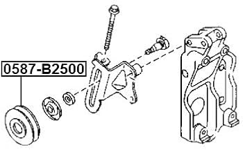 Pu Ly Tăng Dây Điều Hòa Ford Everest Mã phụ tùng 3M356C348AA