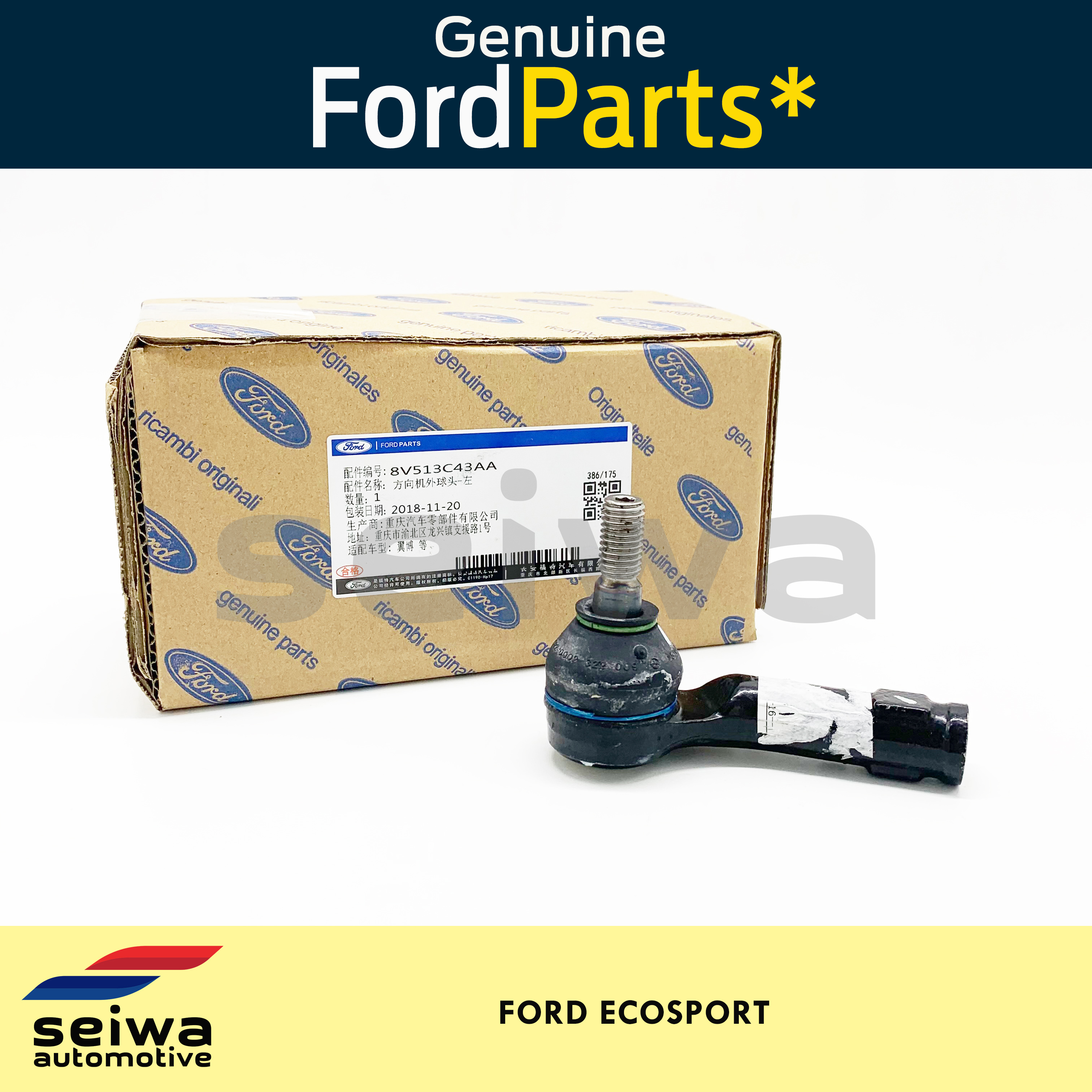 Rotuyn Lái Ngoài Trái Ford Ecosport Mã phụ tùng 8V513C437AA