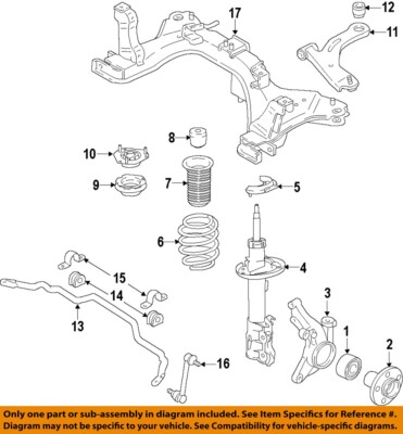 Ngõng May Ơ Trước Trái Ford Ecosport Mã phụ tùng CN1Z3K186G