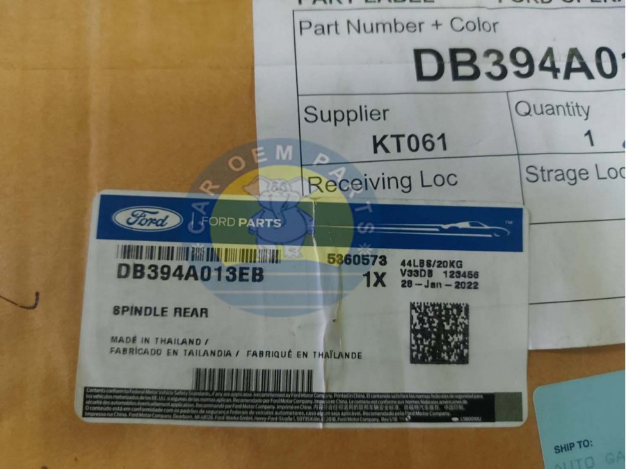Trục Láp Sau Ford Everest Mã phụ tùng DB394A013EB