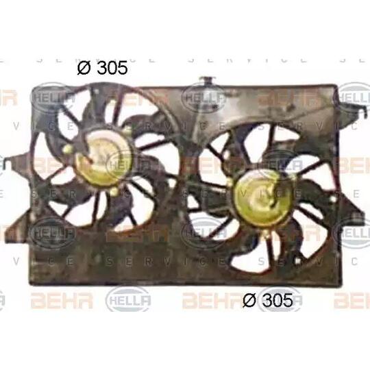 Quạt Gió Động Cơ 2.5 Ford Mondeo Mã phụ tùng 95bb8c607gg