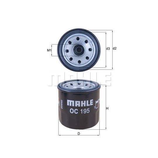 Lọc Dầu Động Cơ Ford Fiesta Mã phụ tùng Z6Y114302A