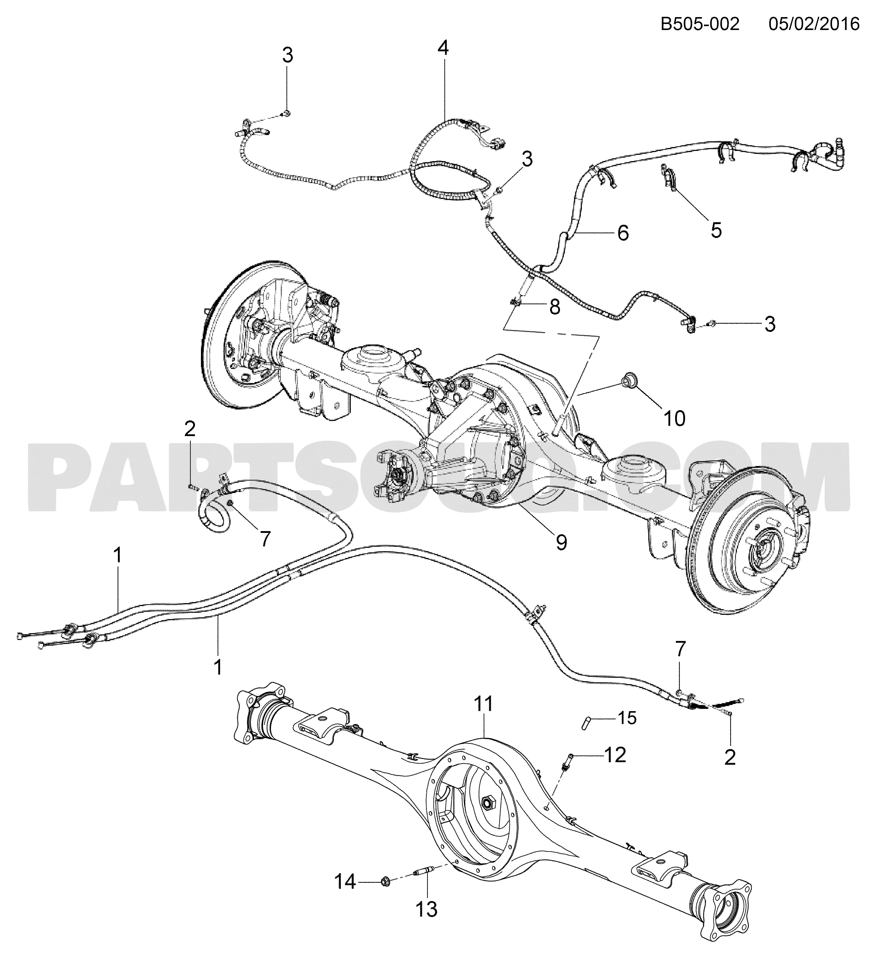 Khung Xương Đầu Xe Chevrolet Colorado Mã phụ tùng 94769360