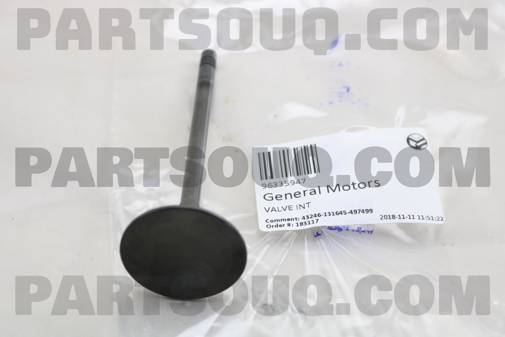 Xu Páp Hút Chevrolet Aveo Mã phụ tùng 96335947