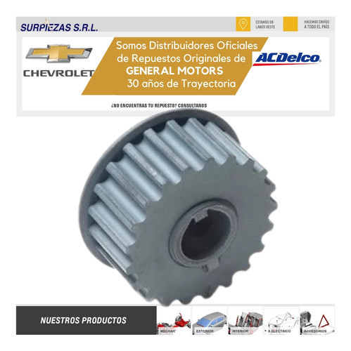 Bánh Răng Trục Cơ Chevrolet Lacetti Mã phụ tùng 96352740