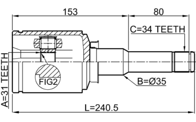 Cây Láp Phải Số Tự Động Chevrolet Colorado Mã phụ tùng 13392389