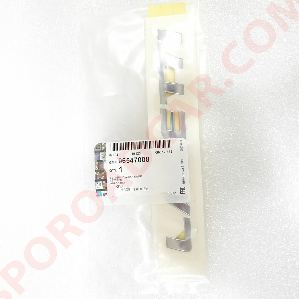 Chữ Lacetti Chevrolet Lacetti Mã phụ tùng 96547008