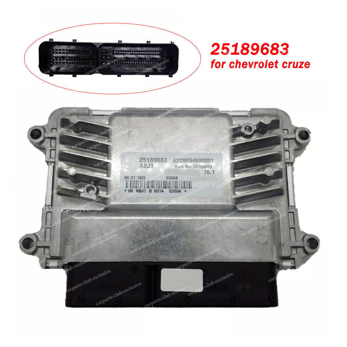 Hộp Đen - Ecu Chevrolet Cruze Mã phụ tùng 25189683