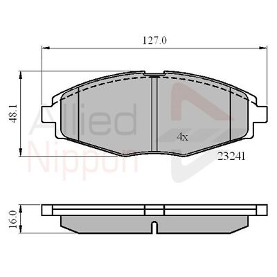 Má Phanh Trước Chevrolet Spark OEM 96316582