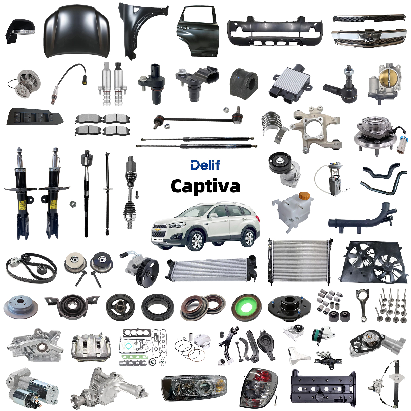 Càng A Sau Phải Chevrolet Captiva Mã phụ tùng 96626410