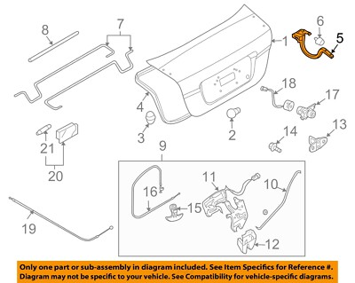 Bản Lề Cốp Hậu Chevrolet Aveo Mã phụ tùng 96649230