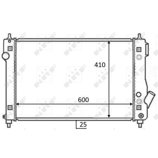 Két Nước At Chevrolet Aveo Mã phụ tùng 96983810