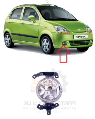 Đèn Gầm - R Chevrolet Spark Mã phụ tùng 96590410