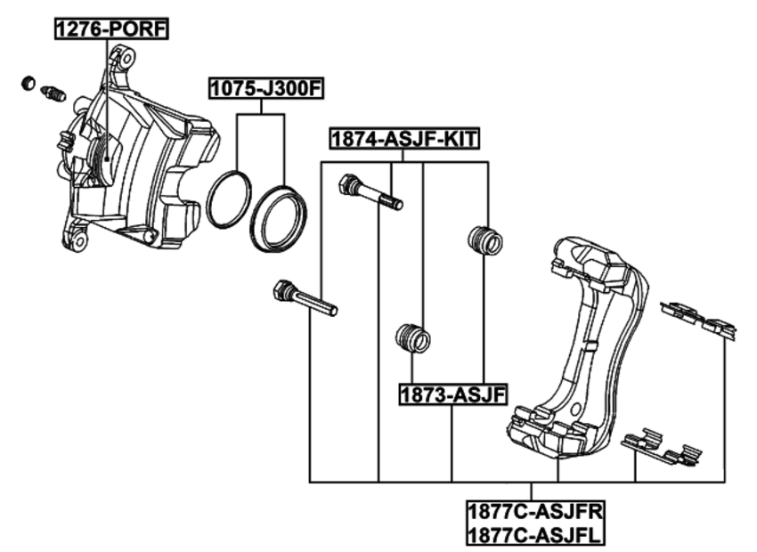 Phớt Piston Phanh Trước Chevrolet Cruze Mã phụ tùng 13504034