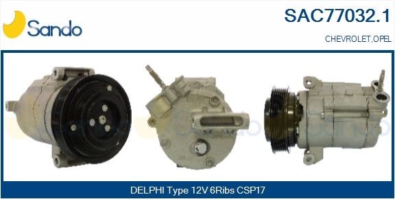 Lốc Điều Hòa 2.4 Máy Xăng - 2013 Trở Lên Chevrolet Captiva OEM 95487907