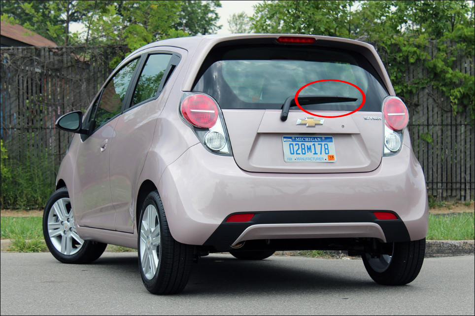 Chổi Gạt Mưa Sau Chevrolet Spark Mã phụ tùng 96688389