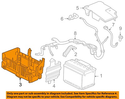 Giá Đỡ Bình Ắc Quy Chevrolet Cruze Mã phụ tùng 13354419