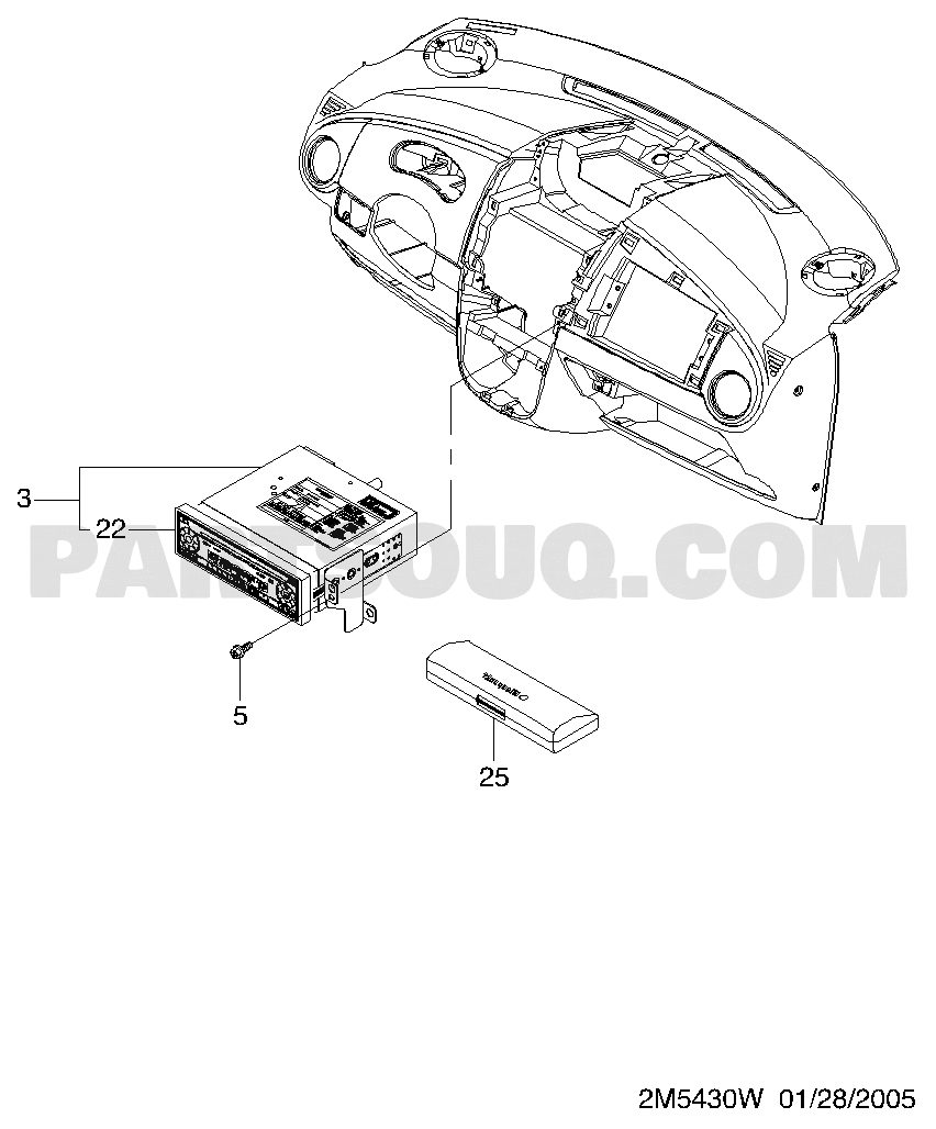 Ống Xả Đoạn Cuối Chevrolet Spark Mã phụ tùng 96591520