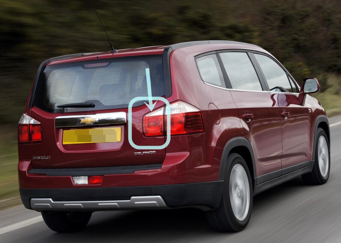 Đèn Hậu Trong Phải Chevrolet Orlando Mã phụ tùng 42334066