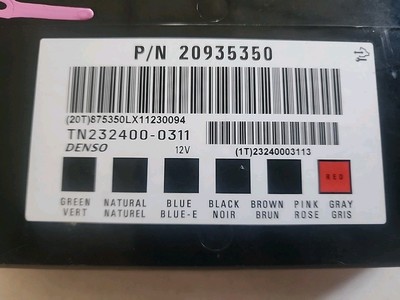 Hộp Điều Khiển Bcm Chevrolet Captiva Mã phụ tùng 20935350