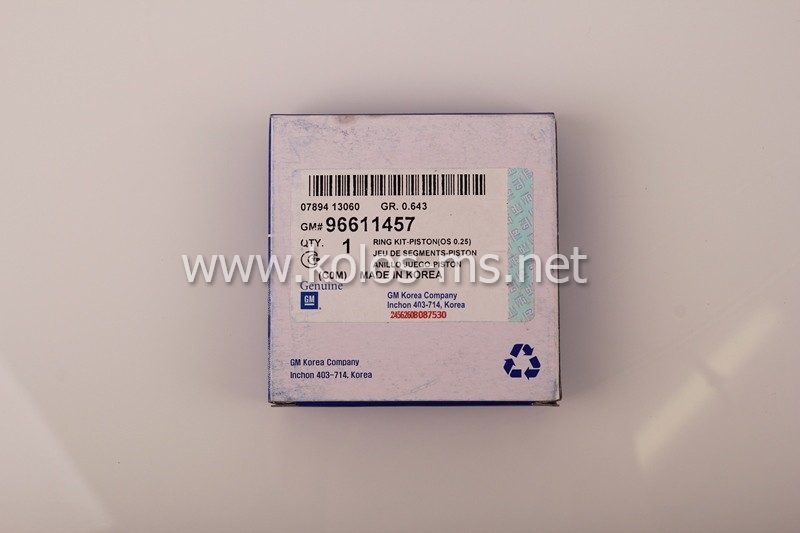 Xéc Măng Chevrolet Spark Mã phụ tùng 96611457